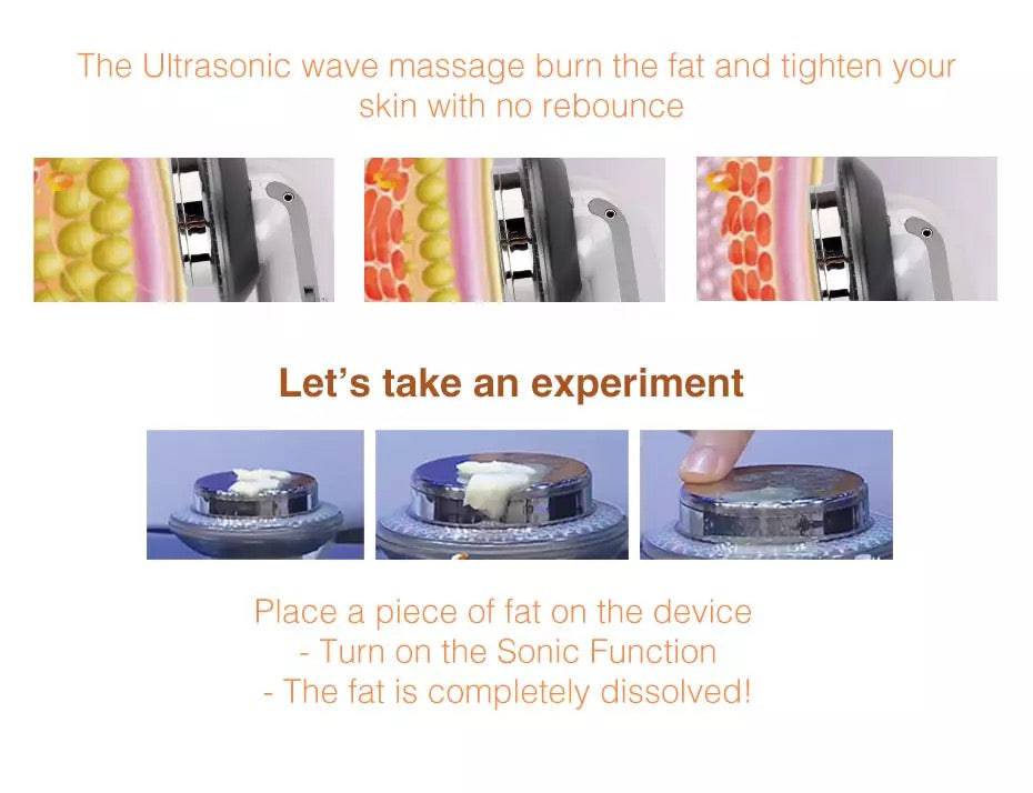 Beauty Boost Cavitation Machine + Gel - Foreverfly