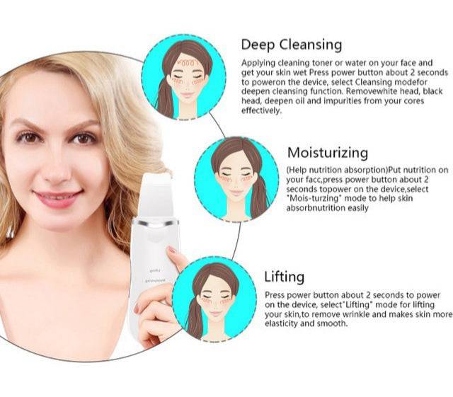 Ultrasonic Exfoliating Wand - Foreverfly