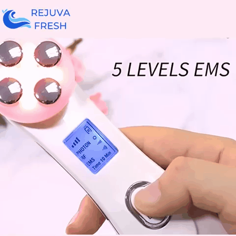 5 in 1 Facial Rejuvenation Device + Conductive Gel - Foreverfly