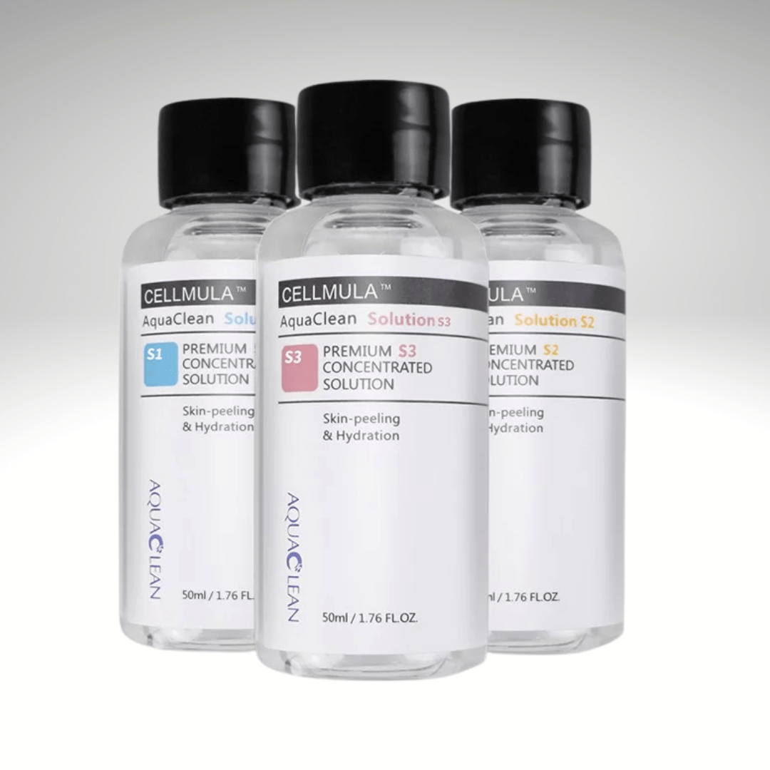 Aqua Clean Concentrated Hydrafacial Solution 3pcs Set - Foreverfly