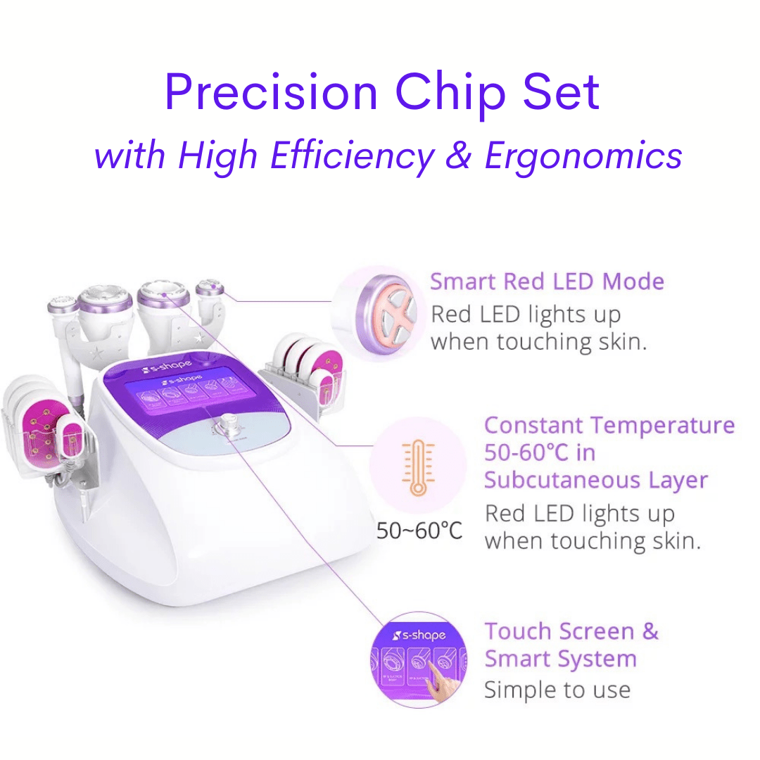 30k Cavitation Machine S-Shape with Lipo Laser - Foreverfly