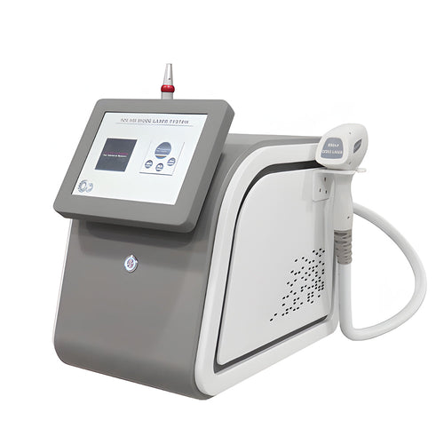 2 In1 DPT 808nm Diode Hair Removal YAG Laser Tattoo Removal Machine - Foreverfly