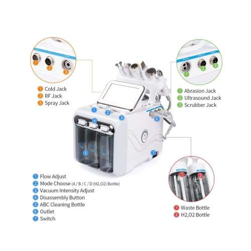 6 in 1 Portable Hydro Dermabrasion Machine - Foreverfly