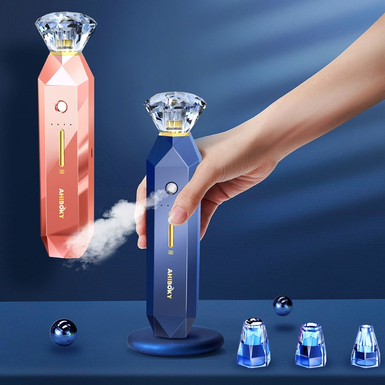 2-IN-1 Blackhead Remover Vacuum Pore Cleaner Acne Remover Mist Facial Sprayer Skin Mouisture Nose Face Deep Cleansing Skin Care - Foreverfly