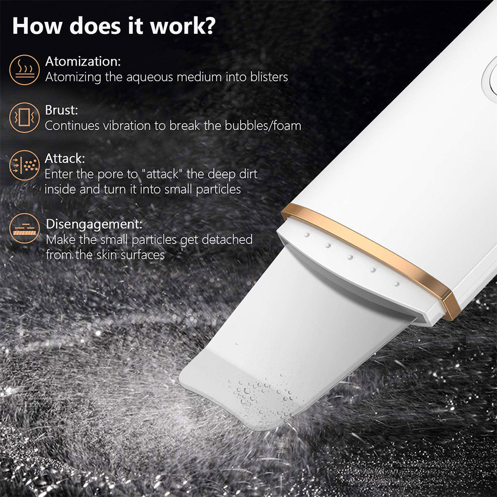 Ultrasonic Ion Skin Scrubber - Foreverfly