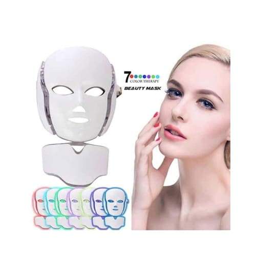7 Colour Photon LED Face and Neck Mask - Foreverfly
