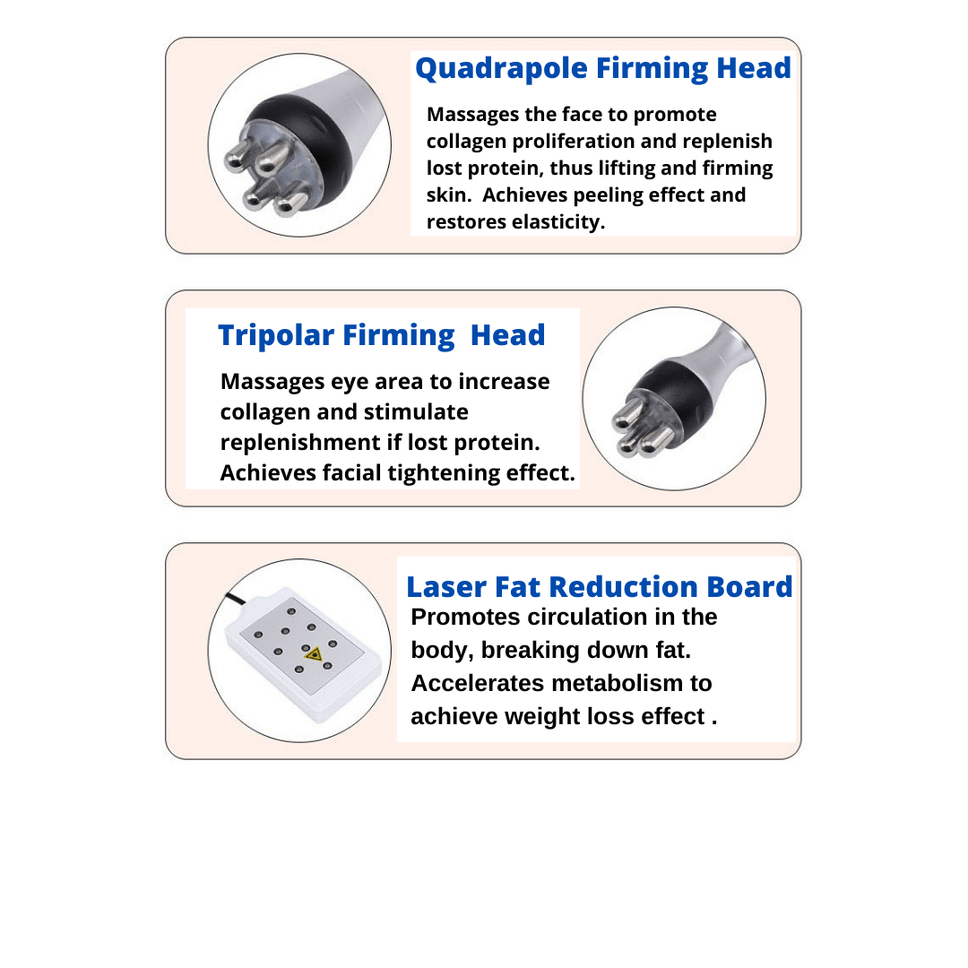 6 in 1 Cavitation Machine for Fat Blasting - Foreverfly