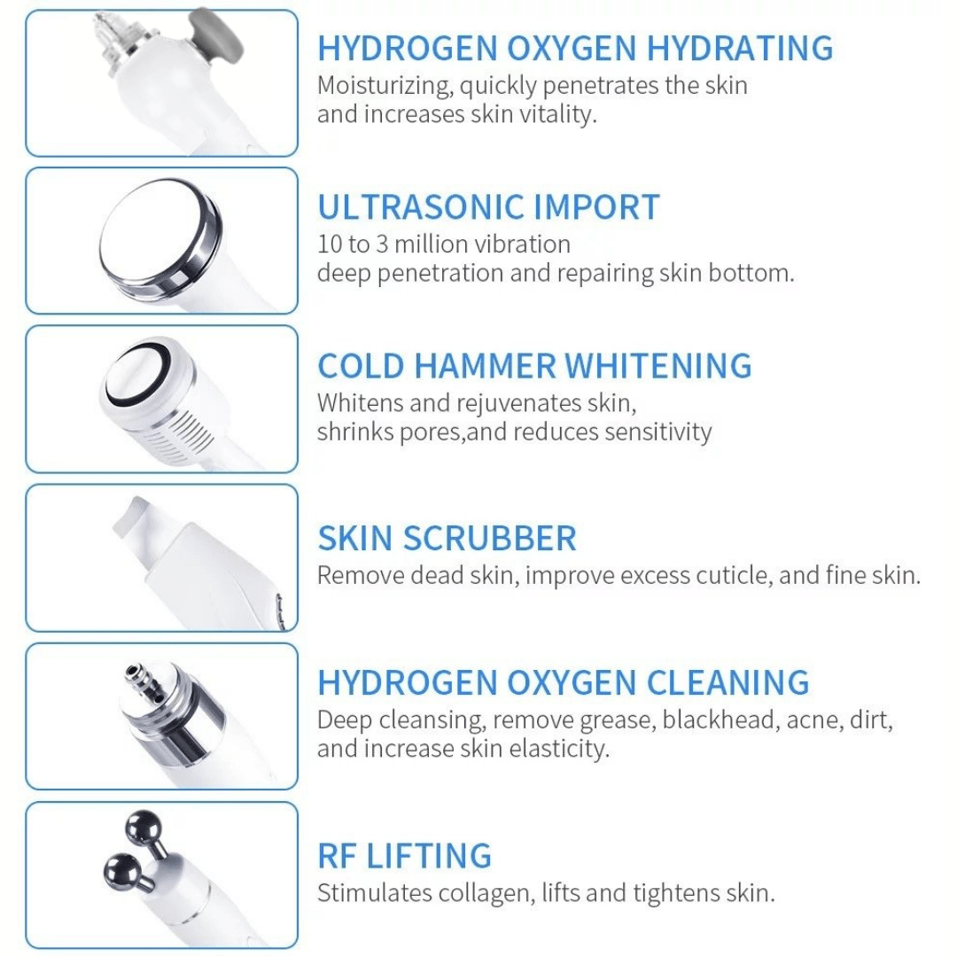 6 in 1 Professional Hydro Dermabrasion Machine - Foreverfly