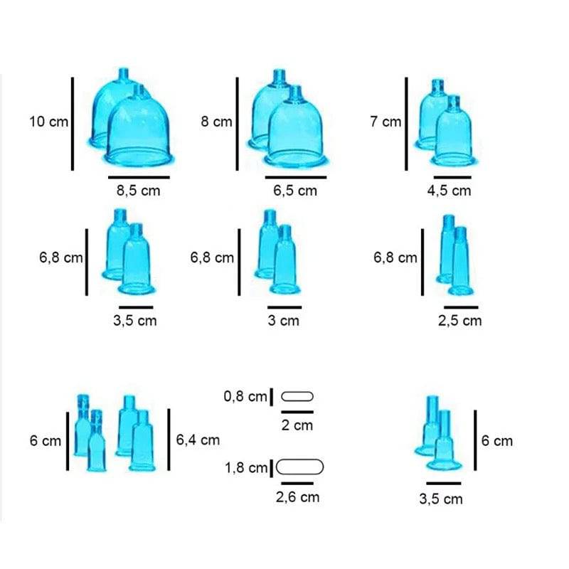 Body Shaping Vacuum Therapy Machine with XXL Cups - Foreverfly