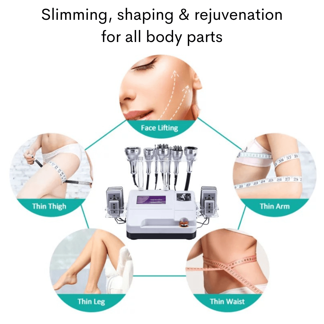 9 in 1 Cavitation Lipo Laser Body Sculpting Machine - Foreverfly