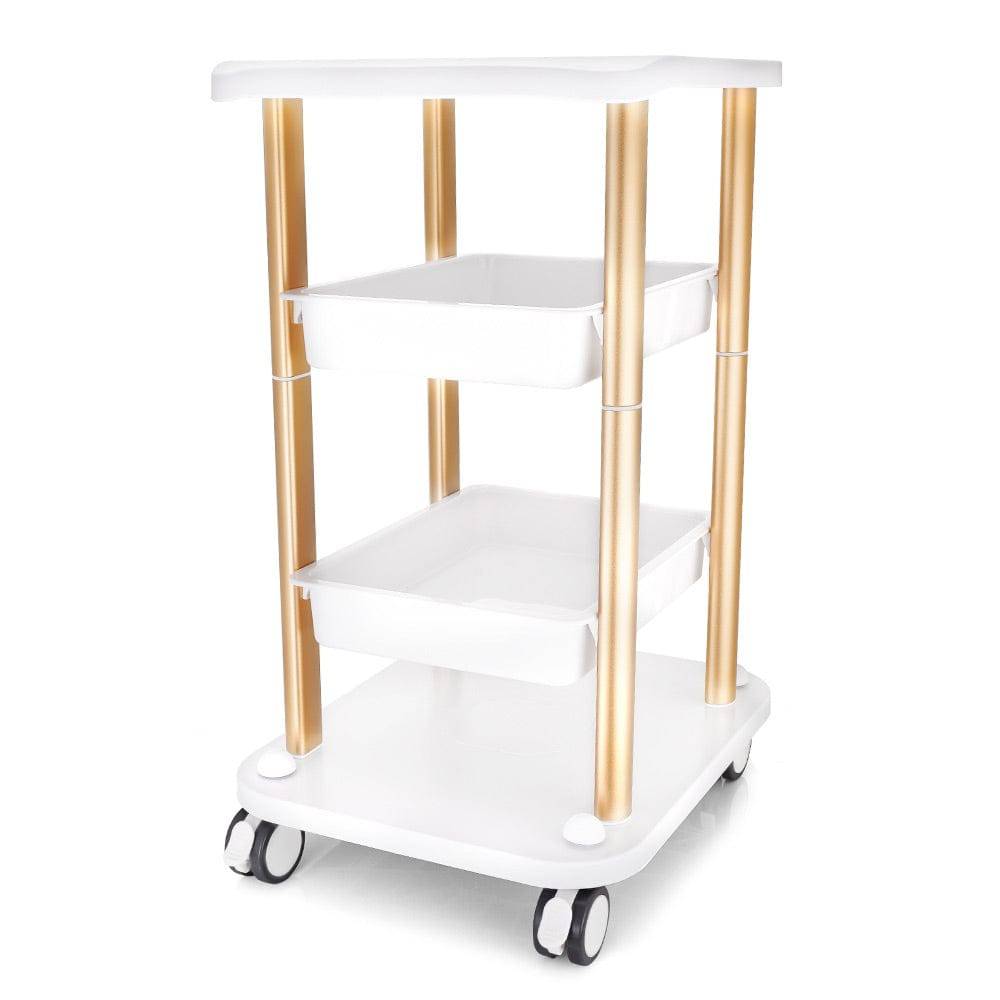 Beauty Salon Trolley with Gold Handles - Foreverfly