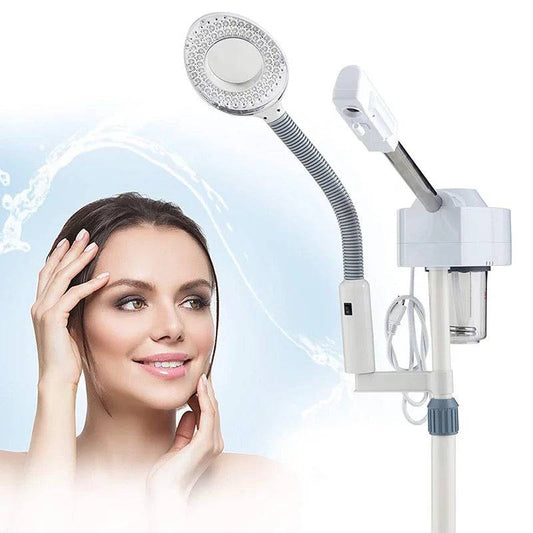 2 in 1 Professional Facial Steamer with Magnification Lamp - Foreverfly