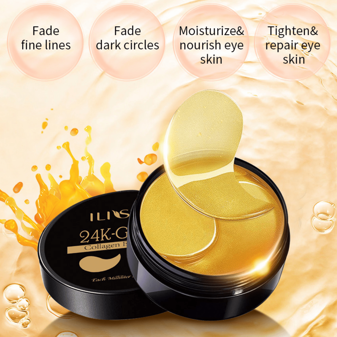 24K Gold Collagen Eye Mask - Foreverfly