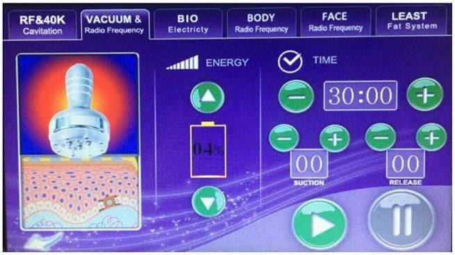 6 in 1 Cavitation Machine with 100mw Lipo Laser - Foreverfly