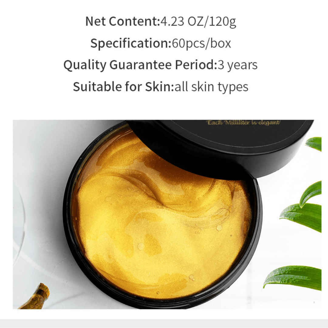 24K Gold Collagen Eye Mask - Foreverfly