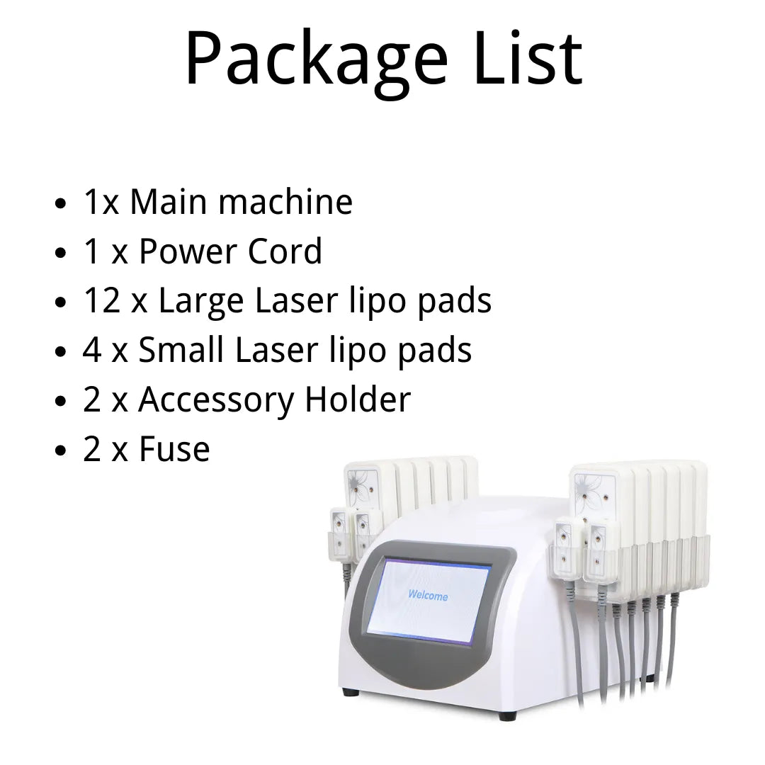 16 Pads 5mw Laser Lipo Machine - Foreverfly