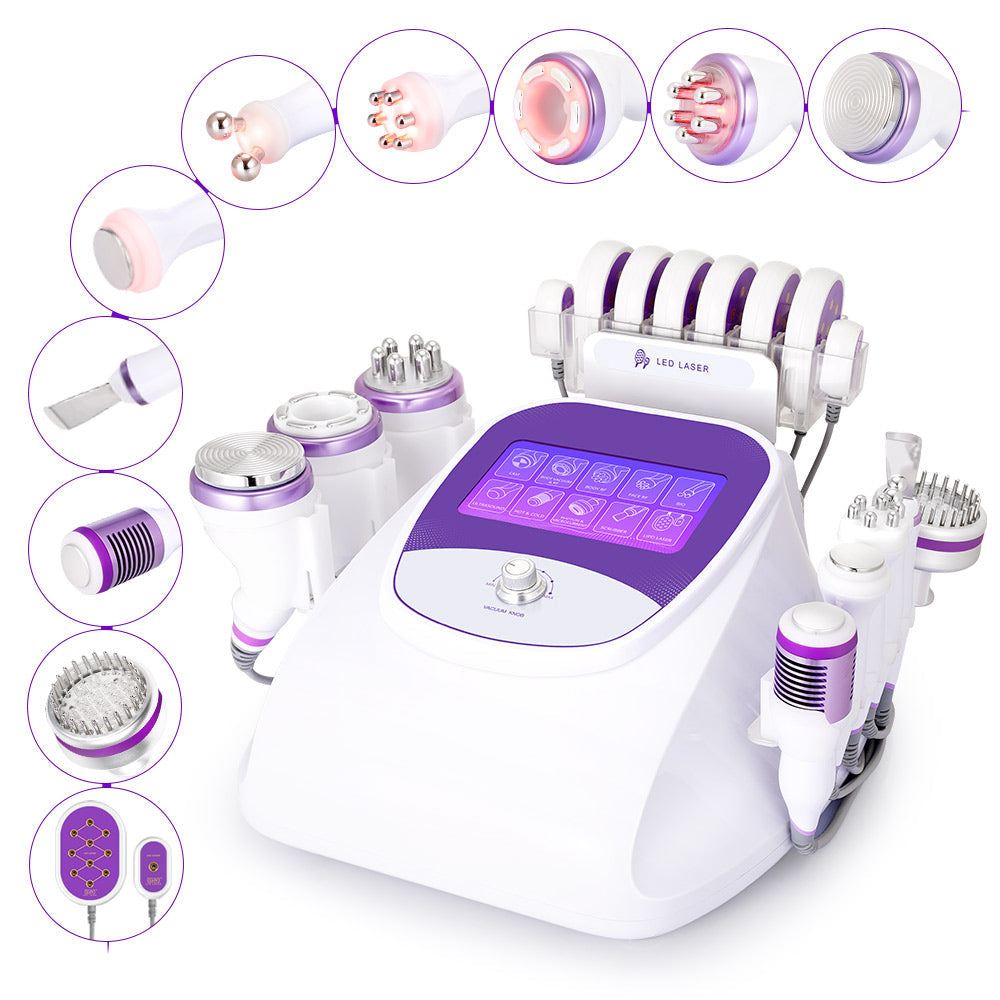 40k Cavitation 2.5 RF Blackhead Removal Skin Scrubber Facial Machine - Foreverfly