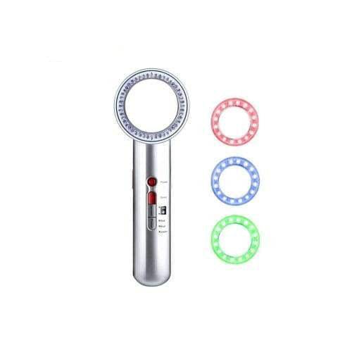Body Slimming Massager, 7 in 1 EMS Galvanic Photon Wrinkles Remove Beauty Cellulite Firming Machine, with Gloves - Foreverfly