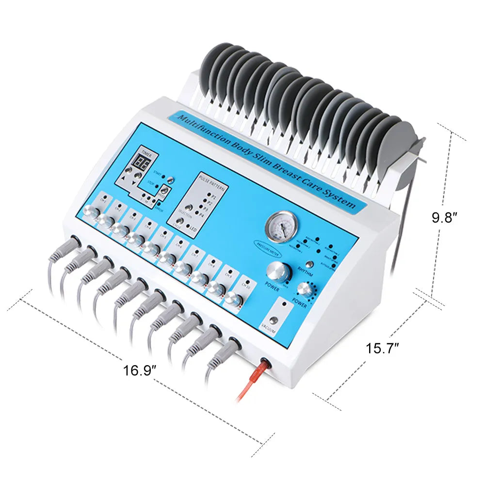 2in1 EMS Microcurrent BIO Body Massage&Vacuum Therapy Machine - Foreverfly