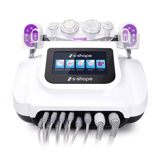 30K  6 In 1 S Shape Cavitation Machine With Lipo Laser 5mw - Foreverfly