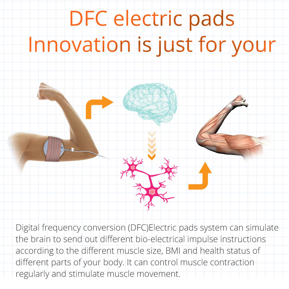 10 Pairs of EMS Pads And 1 Pair Breast Pads Vacumm Cupping Breast Enhancement Machine - Foreverfly