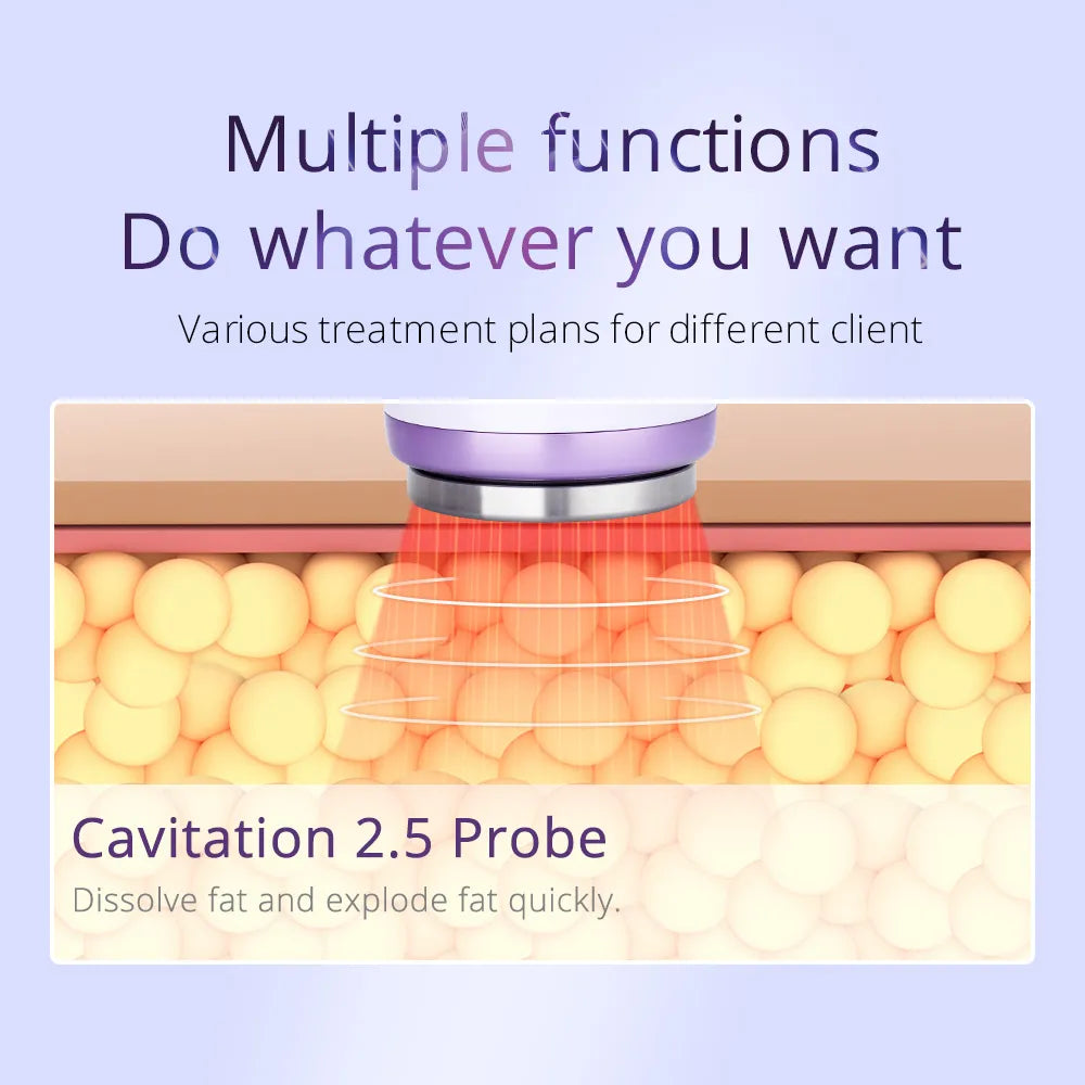10IN1 Professional Cavitation Machine-Cellulite Removal Skin Lifting Beauty Equipment - Foreverfly