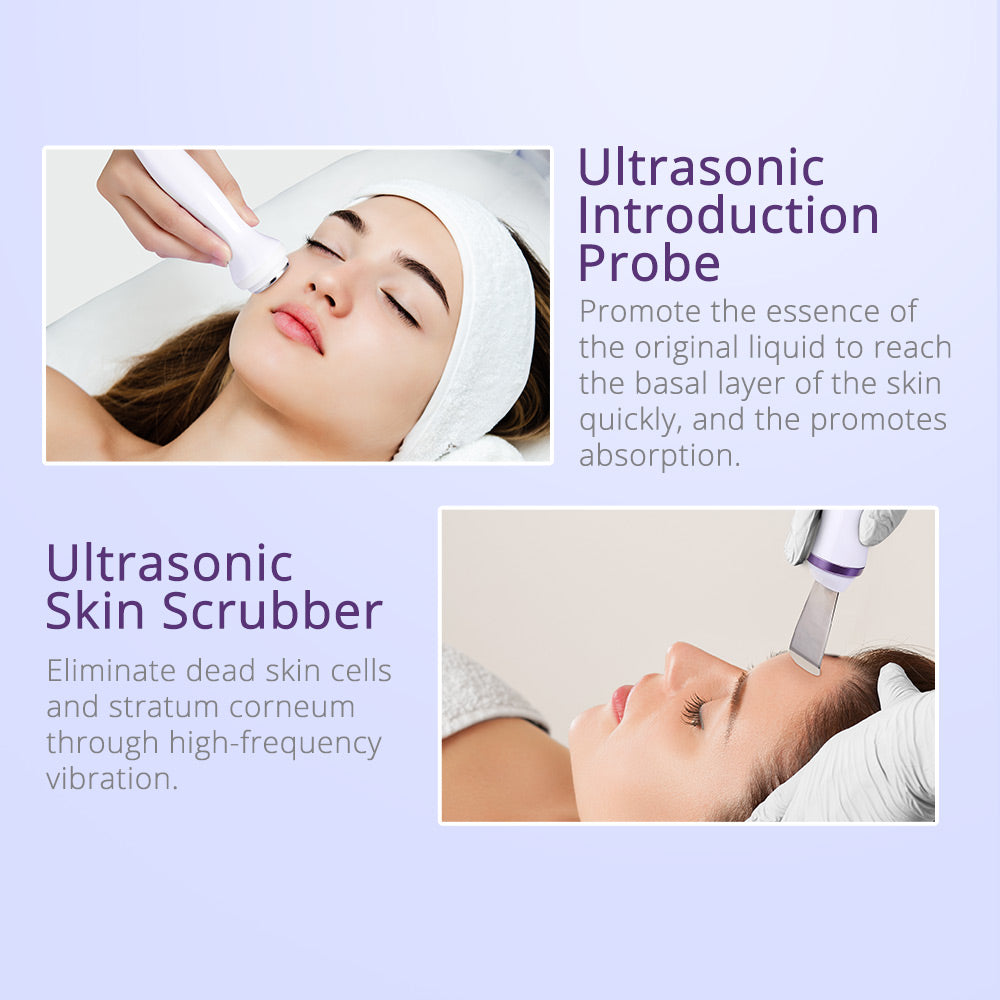 40k Cavitation 2.5 RF Blackhead Removal Skin Scrubber Facial  Machine - Foreverfly