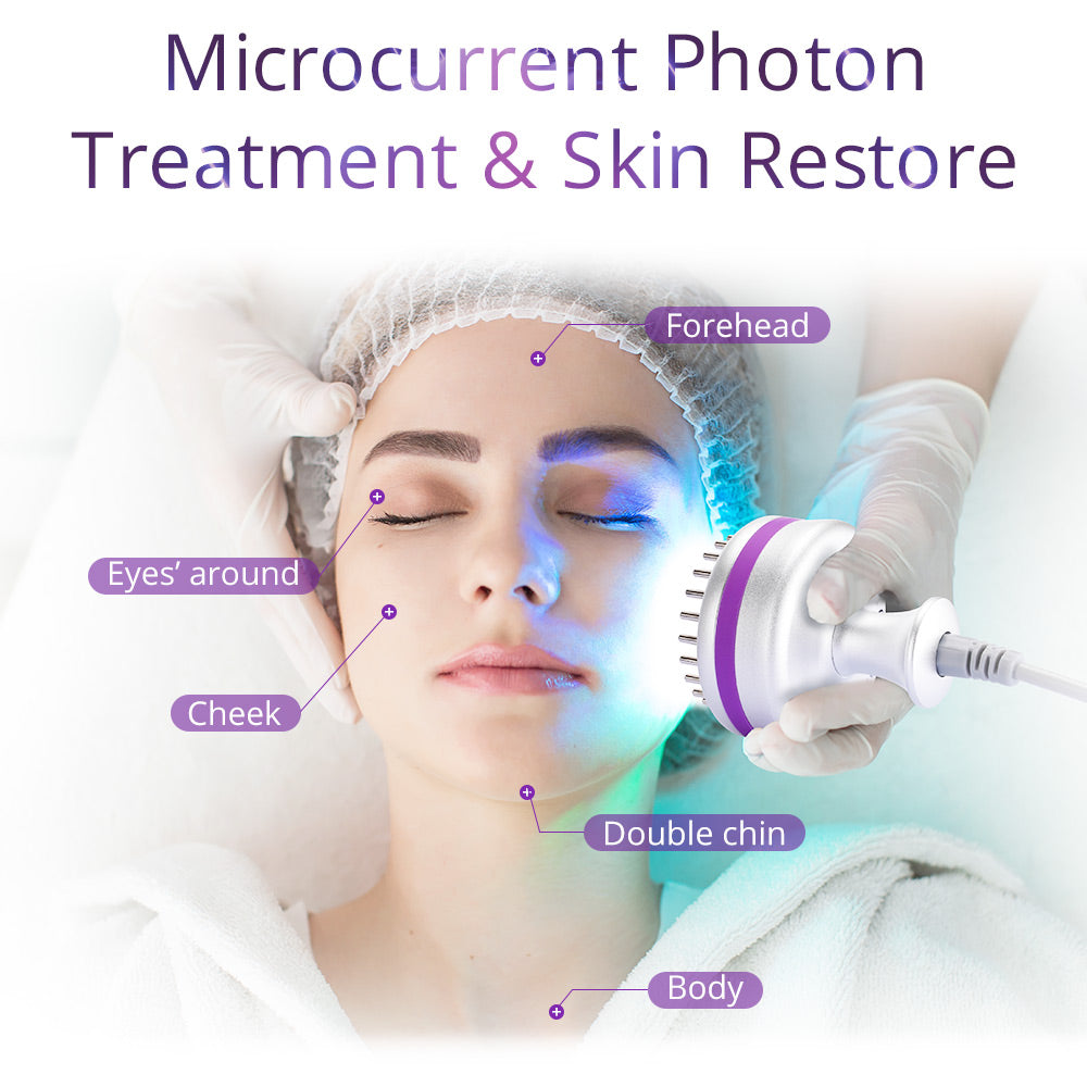 40k Cavitation 2.5 RF Blackhead Removal Skin Scrubber Facial  Machine - Foreverfly