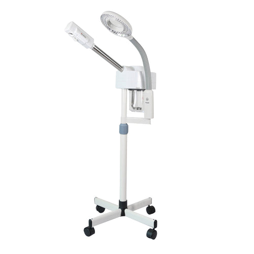 2 In 1 Pro Facial Steamer + 5x Magnifying Lamp Ozone Salon Spa Beauty Equipment - Foreverfly
