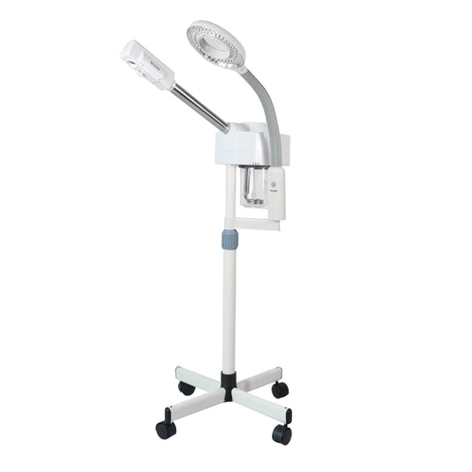 2 In 1 Pro Facial Steamer + 5x Magnifying Lamp Ozone Salon Spa Beauty Equipment - Foreverfly