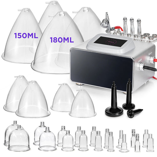 3 In 1 Vacuum Therapy Machine Microdermabrasion Spray Gun For Body Shape Facials - Foreverfly