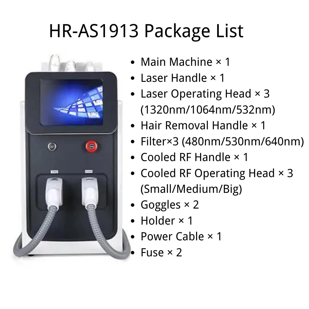3 In 1 SHR Professional Laser Hair Removal Machine - Foreverfly