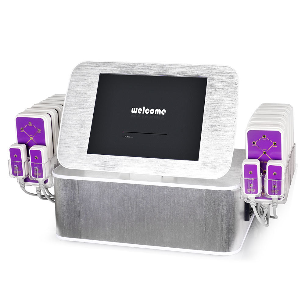 160mw Professional Laser Lipo Machine With 16 Laser Lipo Pads - Foreverfly