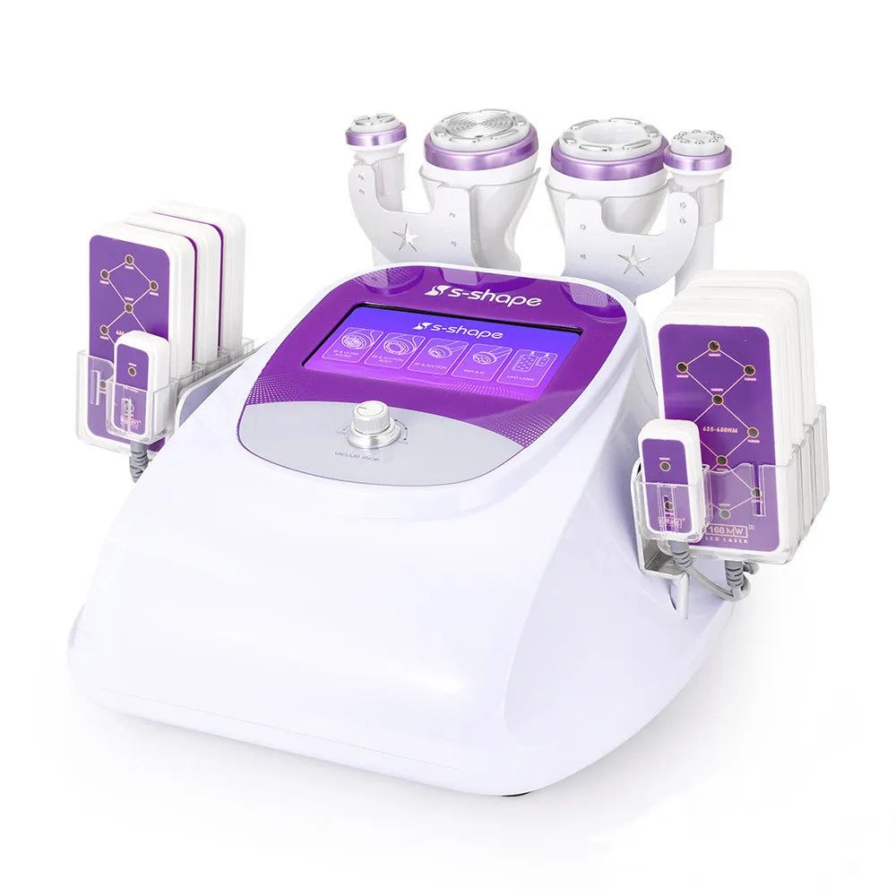 6 In 1 30K S Shape Cavitation Machine With 160MW Laser - Foreverfly