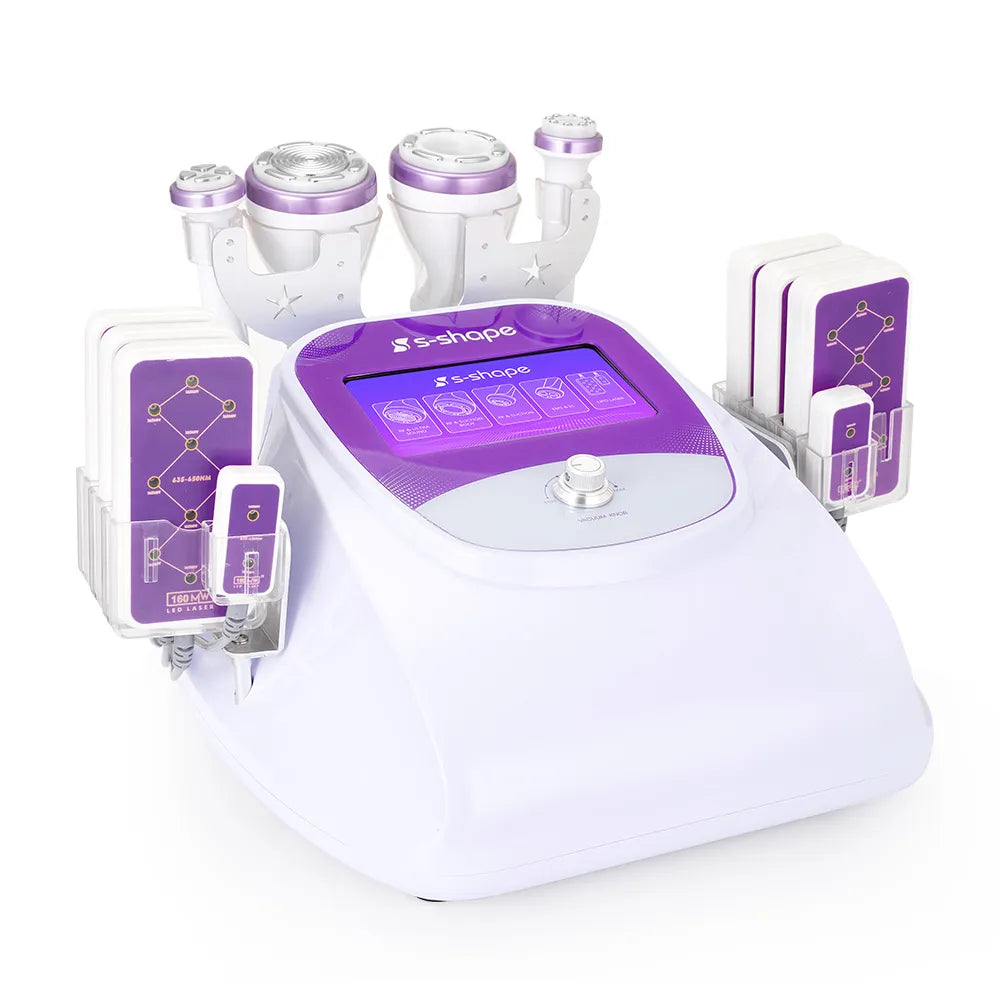 6 In 1 30K S Shape Cavitation Machine With 160MW Laser - Foreverfly