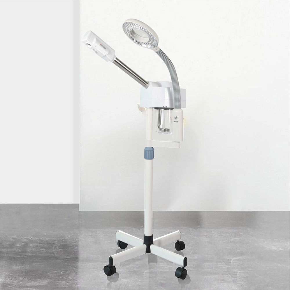 2 In 1 Pro Facial Steamer + 5x Magnifying Lamp Ozone Salon Spa Beauty Equipment - Foreverfly