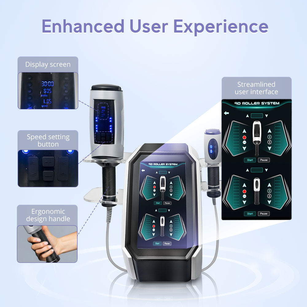 360 Degree Rotating 9D Inner Ball Roller Machine Body Massage Face Lifting - Foreverfly