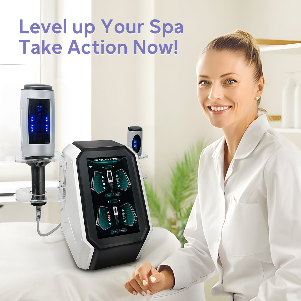 360 Degree Rotating 9D Inner Ball Roller Machine Body Massage Face Lifting - Foreverfly