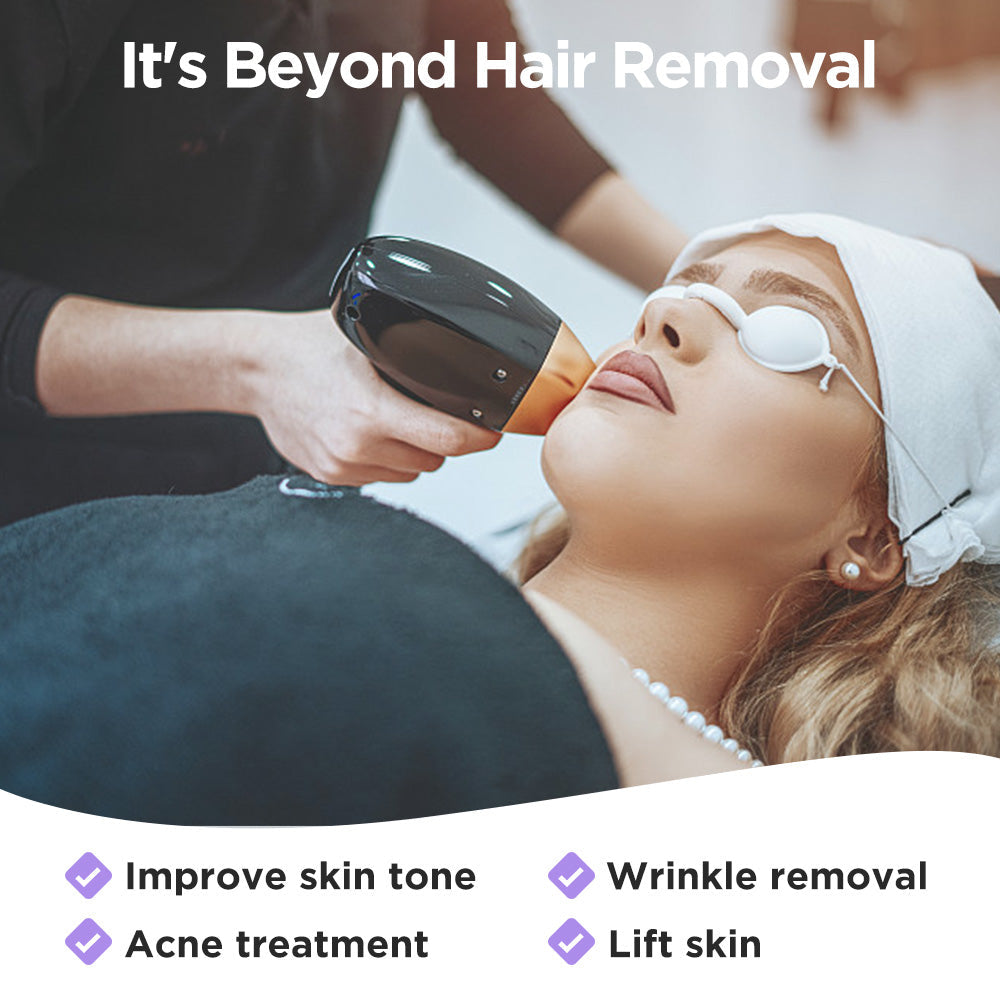 2 In 1 Pro Laser Hair Removal Machine For Hair Tattoo Removal Skin Rejuvenation - Foreverfly