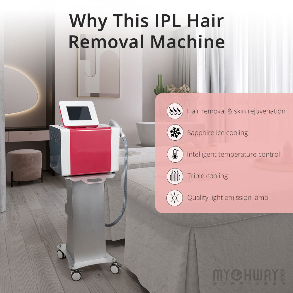 2000W SHR IPL Hair Remover E Light Skin Rejuvenation Beauty Machine With Filters - Foreverfly