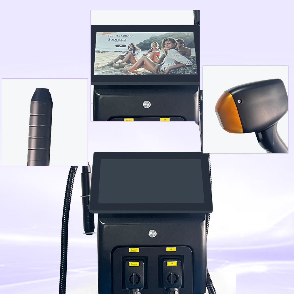 2 In 1 Pro Laser Hair Removal Machine For Hair Tattoo Removal Skin Rejuvenation - Foreverfly