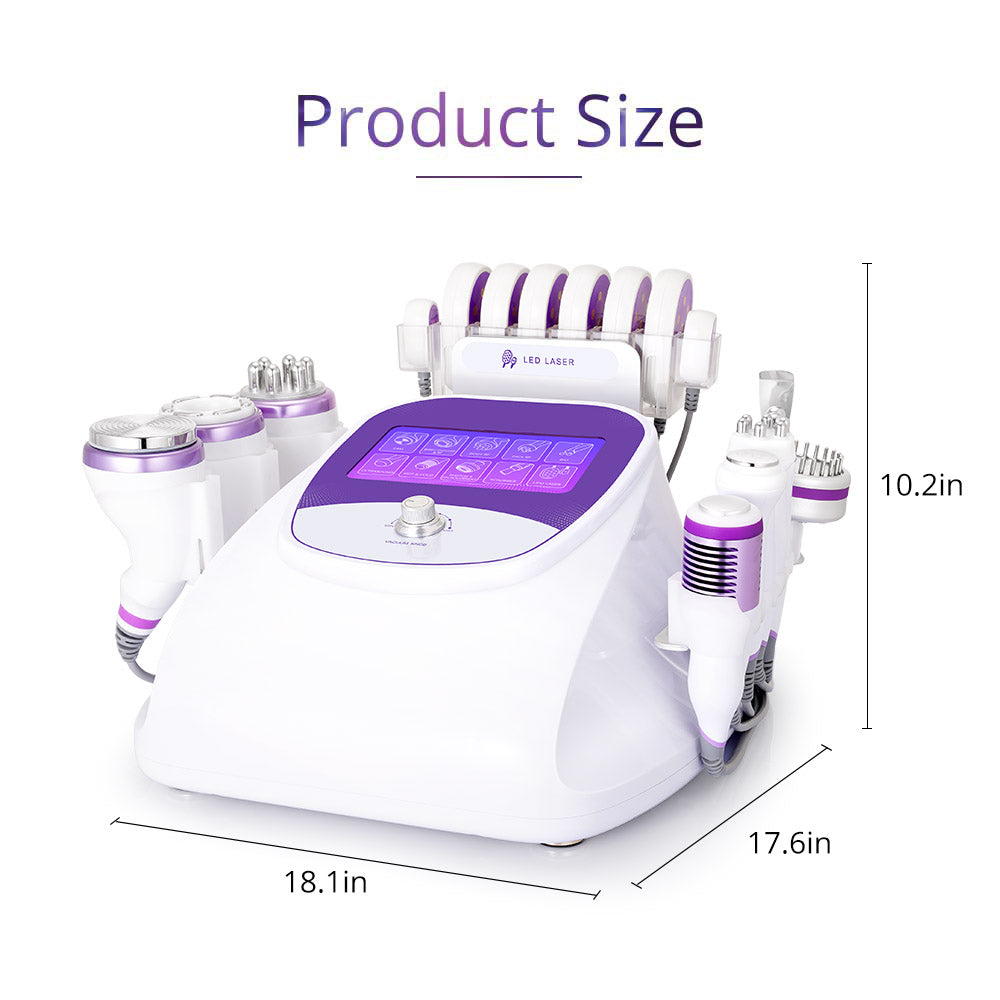 40k Cavitation 2.5 RF Blackhead Removal Skin Scrubber Facial  Machine - Foreverfly