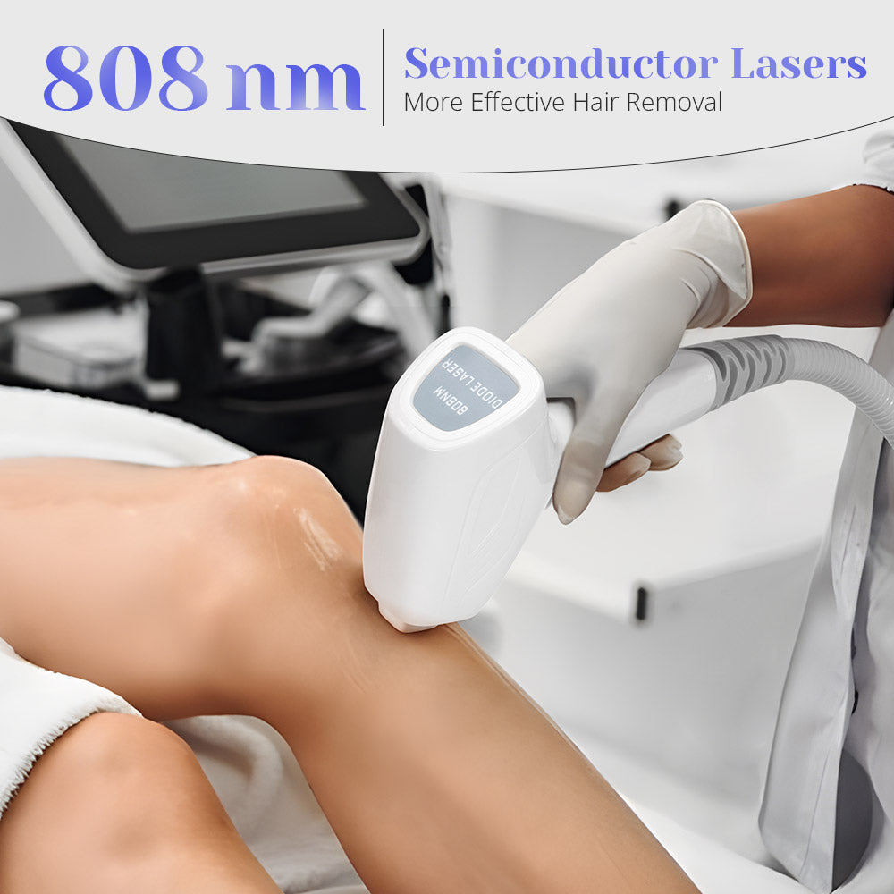 2 In1 DPT 808nm Diode Hair Removal YAG Laser Tattoo Removal Machine - Foreverfly