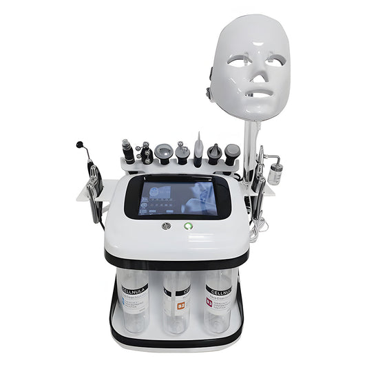 Professional hydrodermabrasion equipment front view - UK beauty clinic equipment by Foreverfly Aesthetics