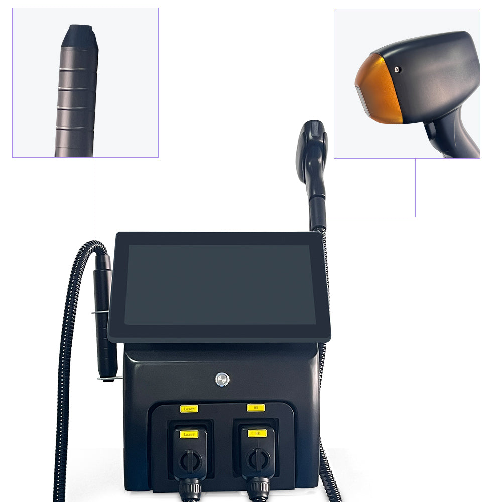 2 In 1 Pro Laser Hair Removal Machine For Hair Tattoo Removal Skin Rejuvenation - Foreverfly