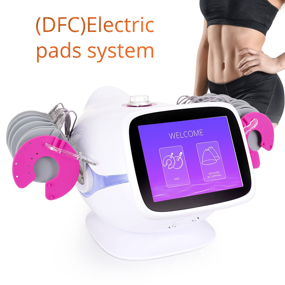 10 Pairs of EMS Pads And 1 Pair Breast Pads Vacumm Cupping Breast Enhancement Machine - Foreverfly