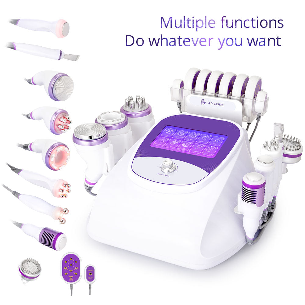 40k Cavitation 2.5 RF Blackhead Removal Skin Scrubber Facial  Machine - Foreverfly