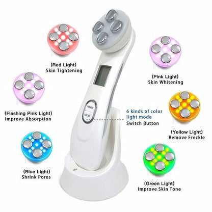 5 in 1 Facial Rejuvenation Device + Conductive Gel - Foreverfly 