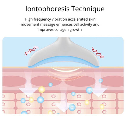 3 Colors LED Face & Neck Massager - Foreverfly 