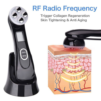 5 in 1 Facial Rejuvenation Device + Conductive Gel - Foreverfly 